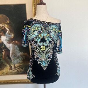 Retro Y2K Funky Top with Side Ruching